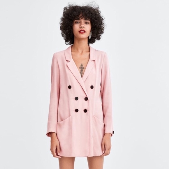 zara blazer romper